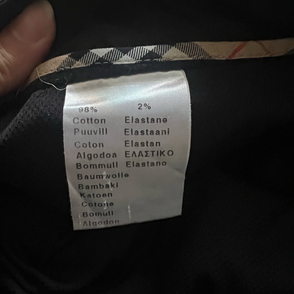 Vintage Burberry black golf skirt size 12 - Picture 6 of 8